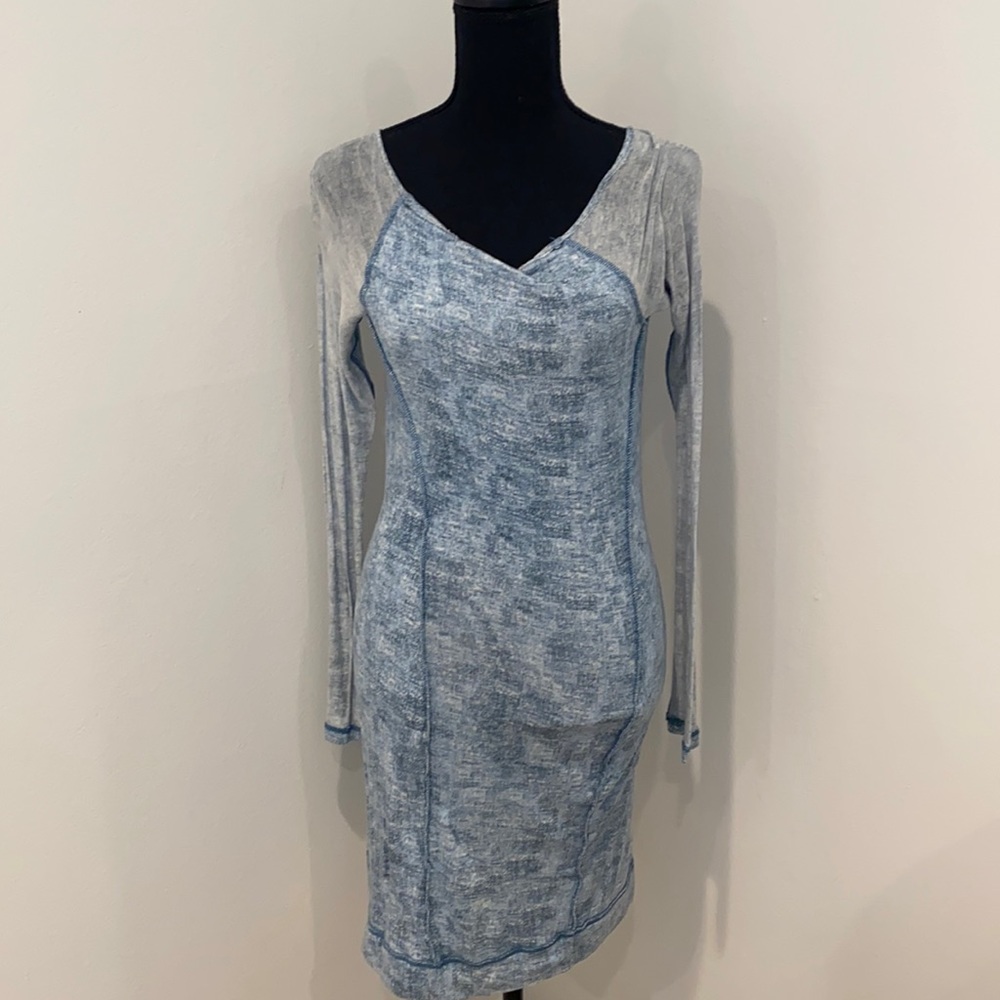 Blue t shirt dress